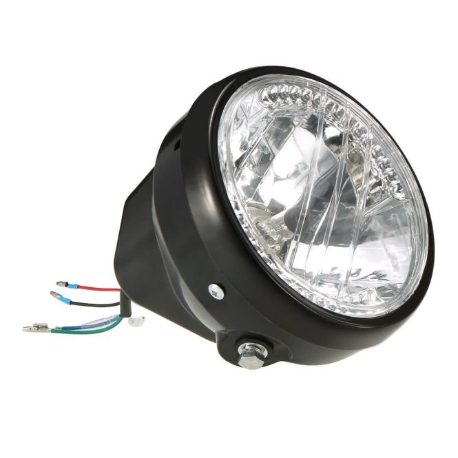 Motorcycle Led Lights | 7″ Motorcycle Headlight Round Motorcycle Accessories Motorcycle Led Lights