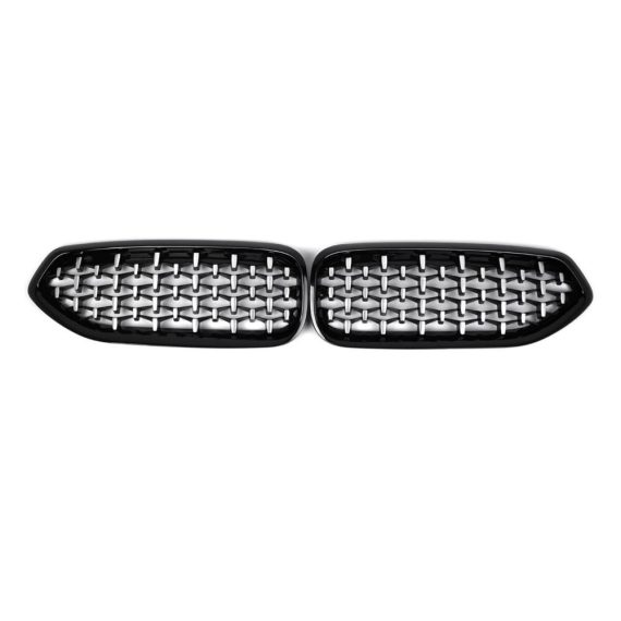 Other Accessories | 1 Pair Front Kidney Grills Front Center Grilles Replacement for BMW Z4 G29 2019-2022 51138091295 51138091296 Black Car Repair & Maintenance Black