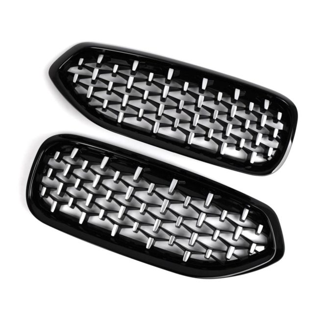 Other Accessories | 1 Pair Front Kidney Grills Front Center Grilles Replacement for BMW Z4 G29 2019-2022 51138091295 51138091296 Black Car Repair & Maintenance Black