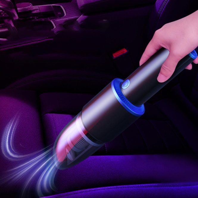 Other Accessories | 10000Pa Car Vacuum Cleaner Portable Mini Handheld USB Vacuum Cleaner 120W Strong Suction Vacuum Cleaner for Pet Hair Dust Gravel Cleaning Home Office Blue Car Repair & Maintenance Blue