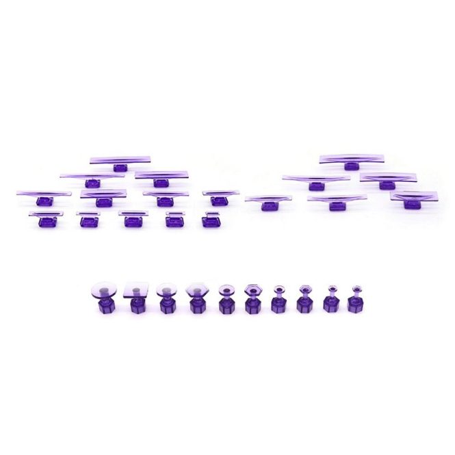 Other Accessories | 28Pcs Car Tabs Dent Lifter Dent Puller Kit Dent Removal Tools Set For Auto Paintless Dent Repairing Tool For Car Body Purple Car Repair & Maintenance Other Accessories