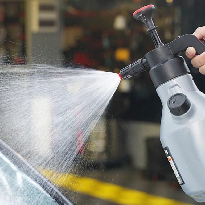 Other Accessories | 2L Foam Sprayer Car Washing Tool Foaming Pump Grey Car Repair & Maintenance Grey