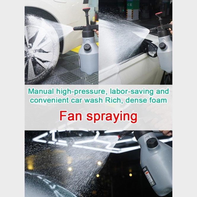 Other Accessories | 2L Foam Sprayer Car Washing Tool Foaming Pump Grey Car Repair & Maintenance Grey