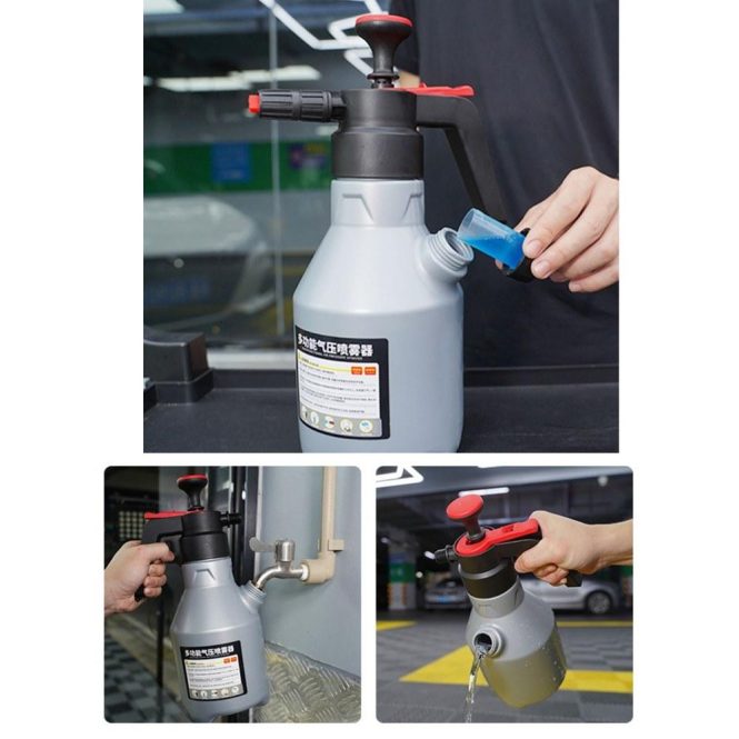 Other Accessories | 2L Foam Sprayer Car Washing Tool Foaming Pump Grey Car Repair & Maintenance Grey