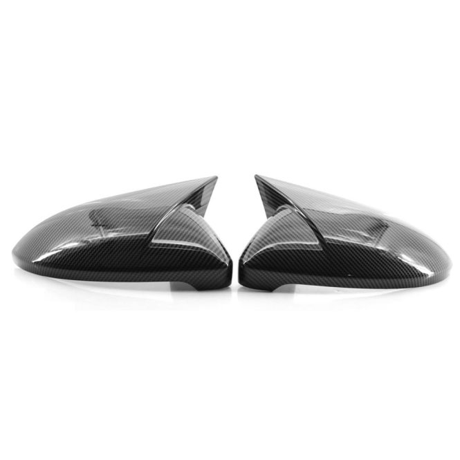 Other Accessories | 2PCS Side Mirror Cover Trim Replacement For VW Golf 7 7.5 MK7 7.5 GTI R 14-19 Carbon Fiber Car Repair & Maintenance Carbon Fiber