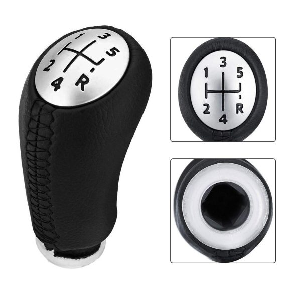 Other Accessories | 5 Speed Gear Stick Shift Knob, Car Auto 5-Speed Gear Shifter Knob Head Replacement for Renault Laguna Clio III Megane II Black Car Repair & Maintenance Black