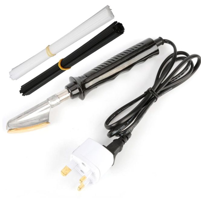 Other Accessories | 50W Electric Soldering Iron with 40 PCS Plastic welding rods,Car Bumper Repair,DIY Arts and Crafts or Professional Surface Repair uk Car Repair & Maintenance Other Accessories