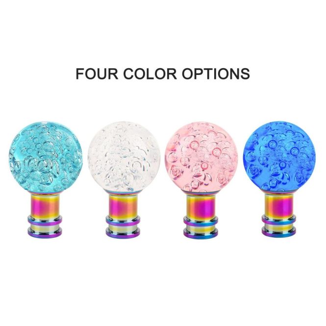 Other Accessories | Acrylic Crystal Bubble Shift Knob Round Ball Shift Knob Transparent Gear Shifter Dark Blue Dark Blue Car Repair & Maintenance Dark Blue