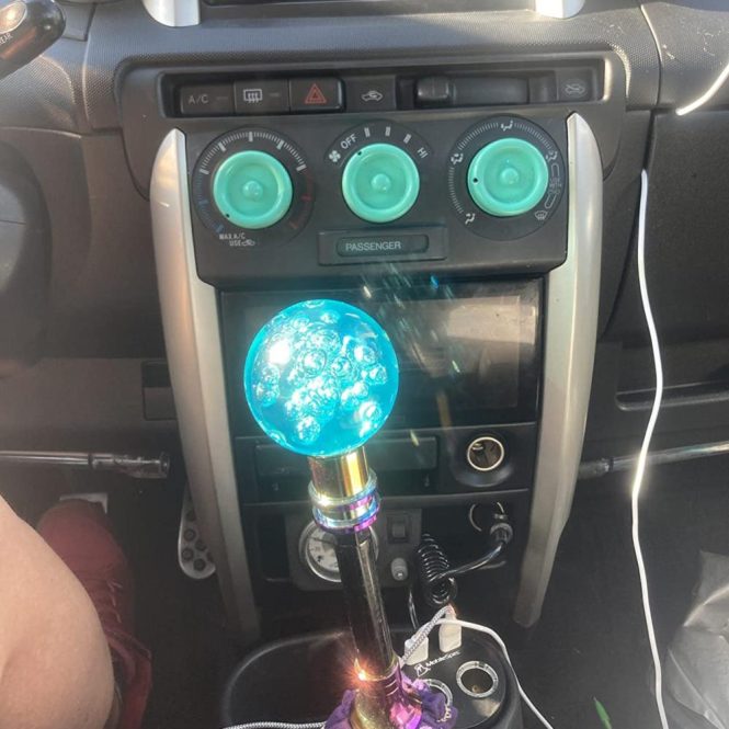 Other Accessories | Acrylic Crystal Bubble Shift Knob Round Ball Shift Knob Transparent Gear Shifter Dark Blue Dark Blue Car Repair & Maintenance Dark Blue