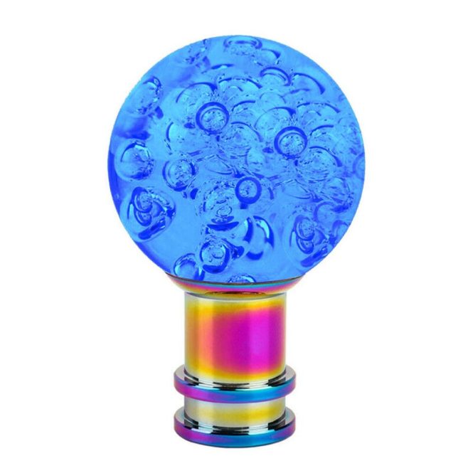 Other Accessories | Acrylic Crystal Bubble Shift Knob Round Ball Shift Knob Transparent Gear Shifter Dark Blue Dark Blue Car Repair & Maintenance Dark Blue