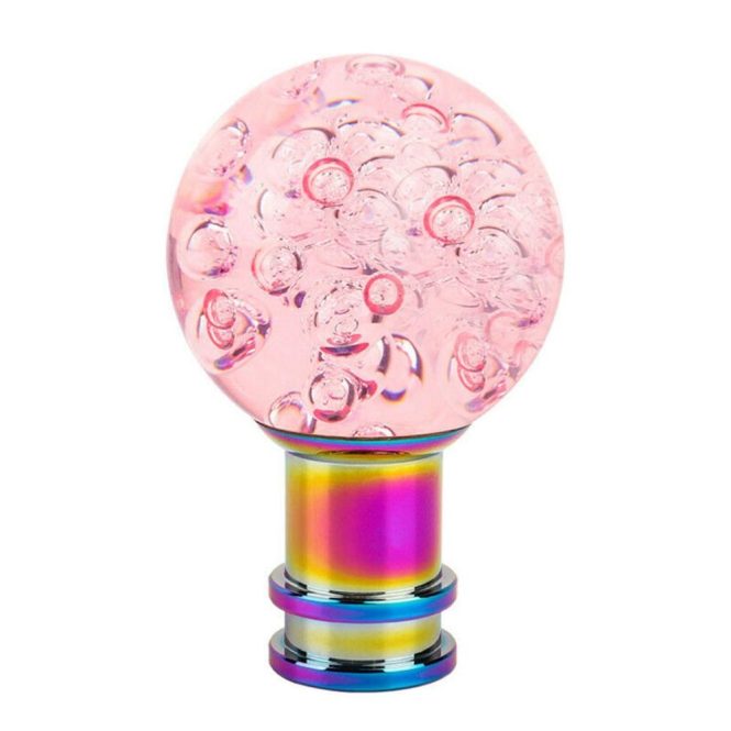 Other Accessories | Acrylic Crystal Bubble Shift Knob Round Ball Shift Knob Transparent Gear Shifter Dark Blue Pink Car Repair & Maintenance Other Accessories