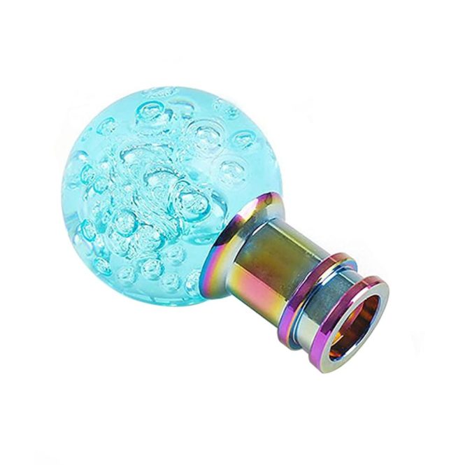 Other Accessories | Acrylic Crystal Bubble Shift Knob Round Ball Shift Knob Transparent Gear Shifter Dark Blue Sky Blue Car Repair & Maintenance Other Accessories