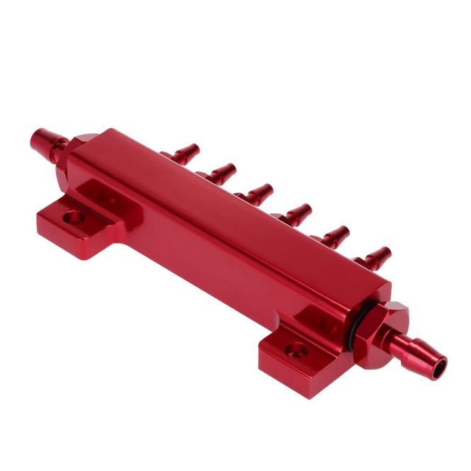 Other Accessories | Aluminum Alloy Vacuum Manifold Kits Red Car Repair & Maintenance Other Accessories