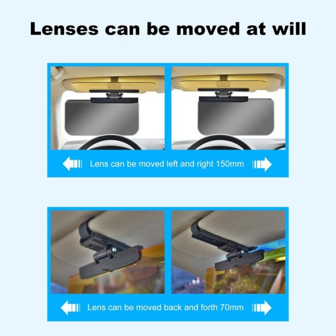 Other Accessories | Anti Sun Glare Sun Visor for Car, Prevent Glare,Sun Visor Extender UV Goggles for Cars, Car Sunshade for Visor Black Car Repair & Maintenance Black