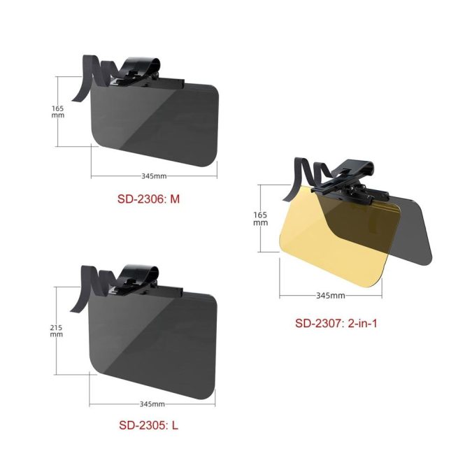 Other Accessories | Anti Sun Glare Sun Visor for Car, Prevent Glare,Sun Visor Extender UV Goggles for Cars, Car Sunshade for Visor Black Car Repair & Maintenance Black