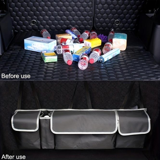 Other Accessories | Car Backseat Trunk Organizer Car Trunk Organizer and Storage Backseat Hanging Organizer for SUV Truck Black Car Repair & Maintenance Black