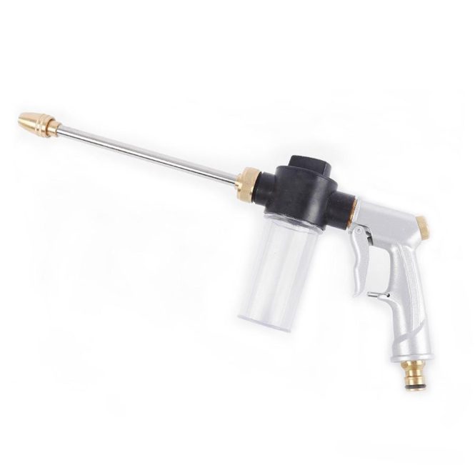 Other Accessories | Car Washing Tool High Pressure Sprinkler Full Metal Hose Foam Sprayer Silver Car Repair & Maintenance Other Accessories