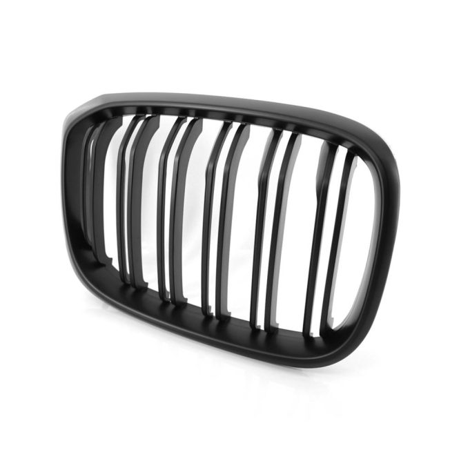 Other Accessories | Double Slat Front Kidney Grille Grill Black Replacement for BMW G01 X3 G02 X4 2018-2020 Black Car Repair & Maintenance Black