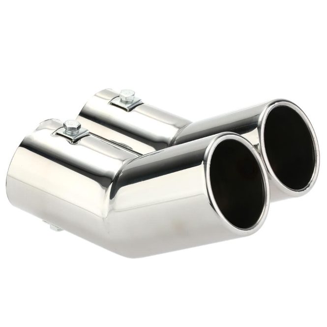 Other Accessories | Dual Pipes Stainless Steel Exhaust Tail Pipes Car Repair & Maintenance Other Accessories