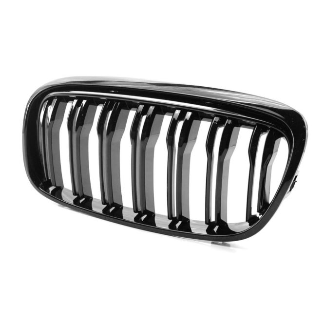 Other Accessories | Front Grill Mesh F45 Black Replacement for BMW 2 Series 5-seat Active Tourer & 7-seat F46 Gran Tourer Front Bumper Grille 2015-2017 Black Car Repair & Maintenance Black