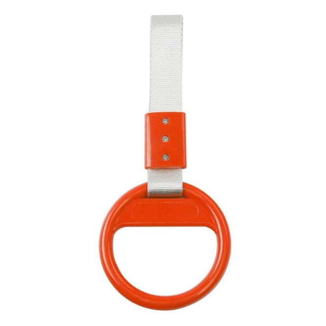 Other Accessories | Round-shaped Car Rear Bumper Warning Ring Hand Strap Decorative Warning Loops Train Bus Handle Hand Strap for Car Interior Exterior Decoration Orange Car Repair & Maintenance Orange