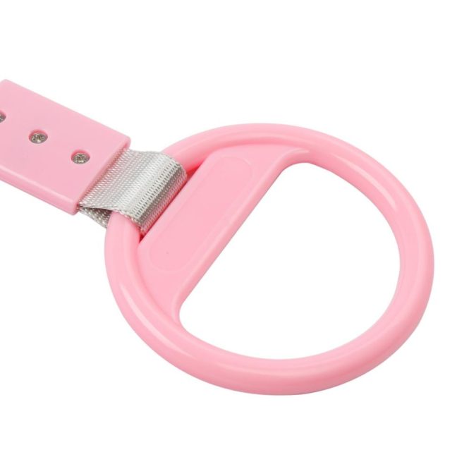 Other Accessories | Round-shaped Car Rear Bumper Warning Ring Hand Strap Decorative Warning Loops Train Bus Handle Hand Strap for Car Interior Exterior Decoration Pink Car Repair & Maintenance Other Accessories