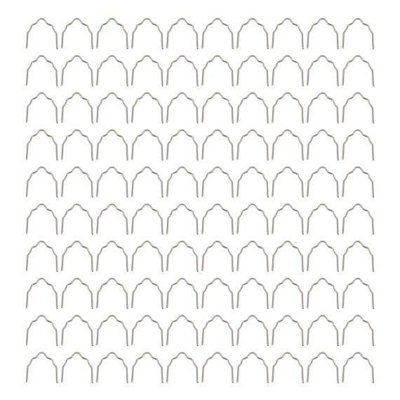 Other Accessories | Universal 100 Pcs/Set Precut 0.6mm-0.8mm Hot Wave Flat Staples For Plastic Stapler Repair Welder repair tool Other Accessories