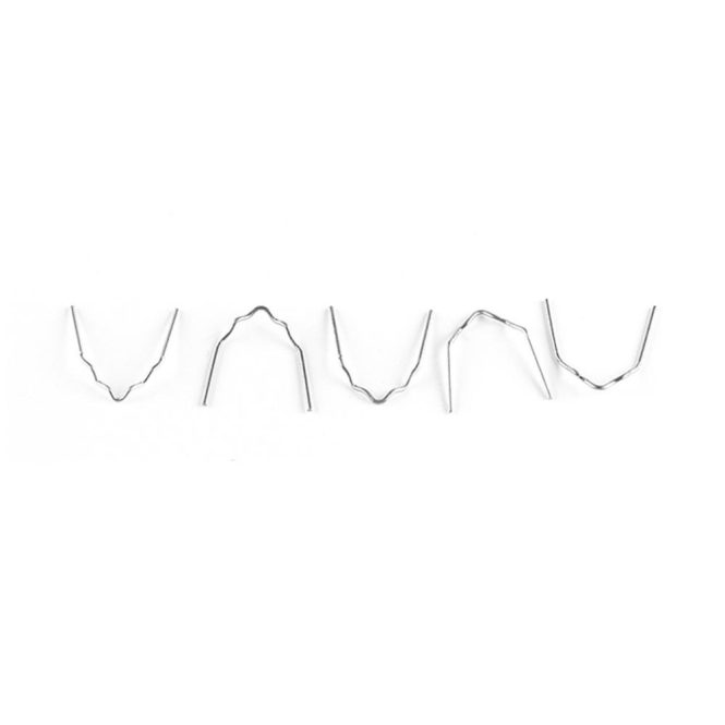 Other Accessories | Universal 100 Pcs/Set Precut 0.6mm-0.8mm Hot Wave Flat Staples For Plastic Stapler Repair Welder repair tool Other Accessories