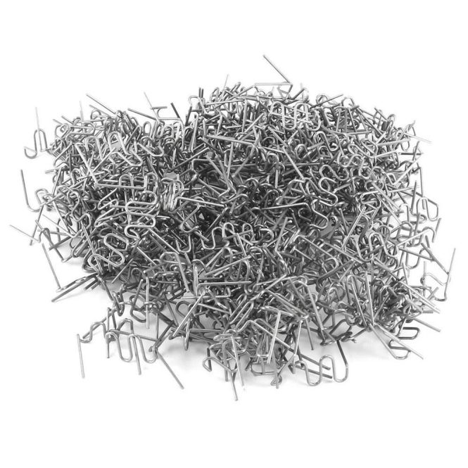 Other Accessories | Universal 100 Pcs/Set Precut 0.6mm-0.8mm Hot Wave Flat Staples For Plastic Stapler Repair Welder repair tool Car Repair & Maintenance Other Accessories