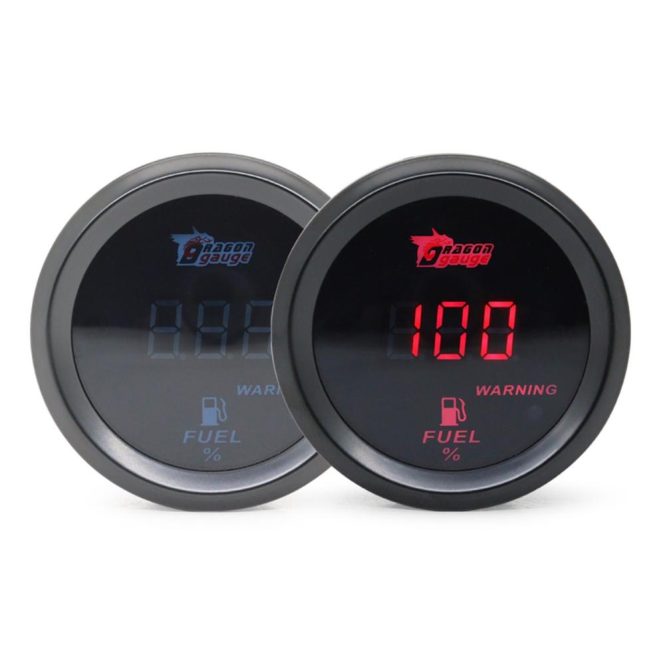 Other Accessories | Universal 12V2inch 52MM 52MM Digital Display Car Fuel Level Gauge 240-33 Ohms Red Car Repair & Maintenance Other Accessories