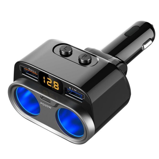 Other Car Gadgets | 150W Car Chargers PD+QC3.0 Quick Charge Adapter Black Car Electronics Black