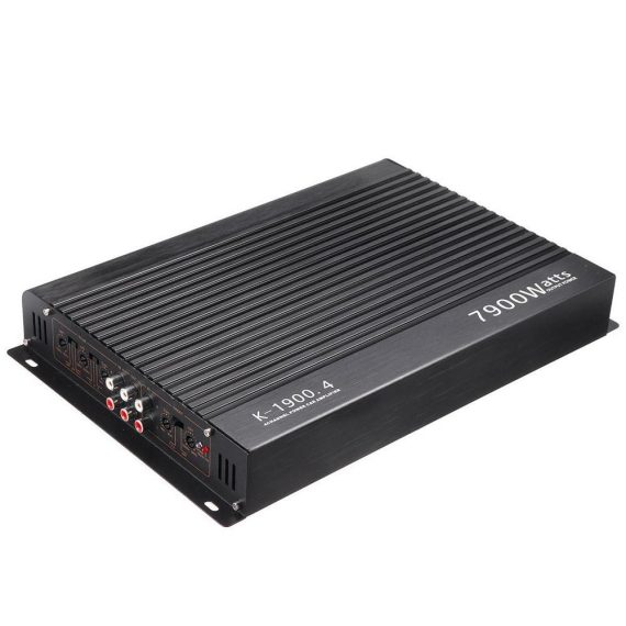 Other Car Gadgets | 4-Channel Audio Power Amplifier 7900W High Power Amp. Four-Way 12.0V Car Stereo Power Amplifier Class A/B Black Car Electronics Black