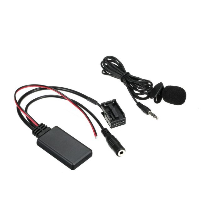 Other Car Gadgets | 6000 BT 5.0 CD Device Aux Audio Adapter Microphone Handsfree Kit Replacement for Ford 6000CD Black Car Electronics Black