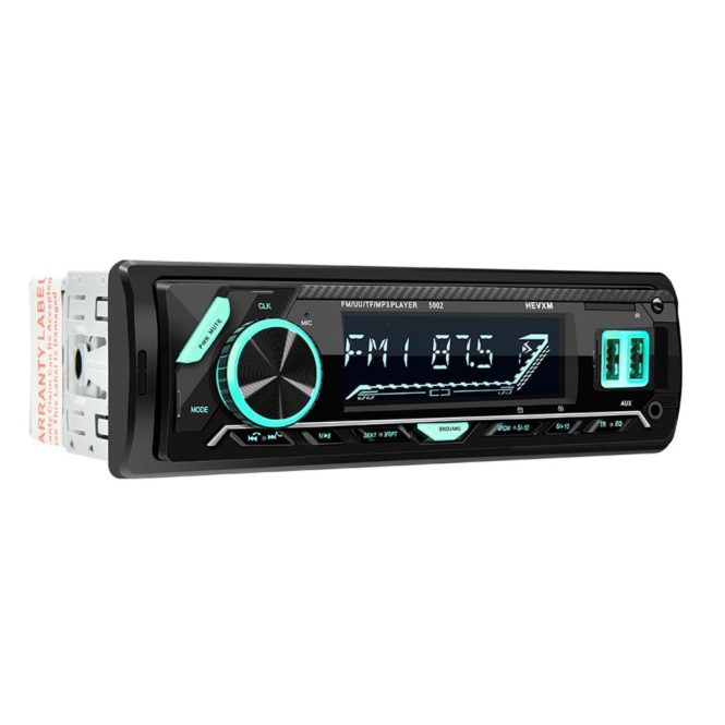 Other Car Gadgets | 7 Colors Digital HD LCD Display Car Stereo Audio Radio FM/UU/TF/MP3 Player BT V3.0 12V/24V LCD Multimedia In-dash 1 Din Dual USB Fast Charging #2 Car Electronics Other Car Gadgets