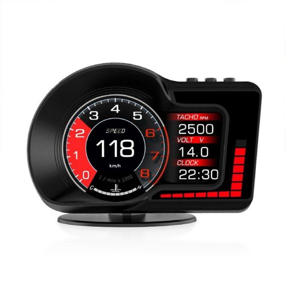 Other Car Gadgets | Car Headup Display Digital GPS Speedometer Black Car Electronics Black