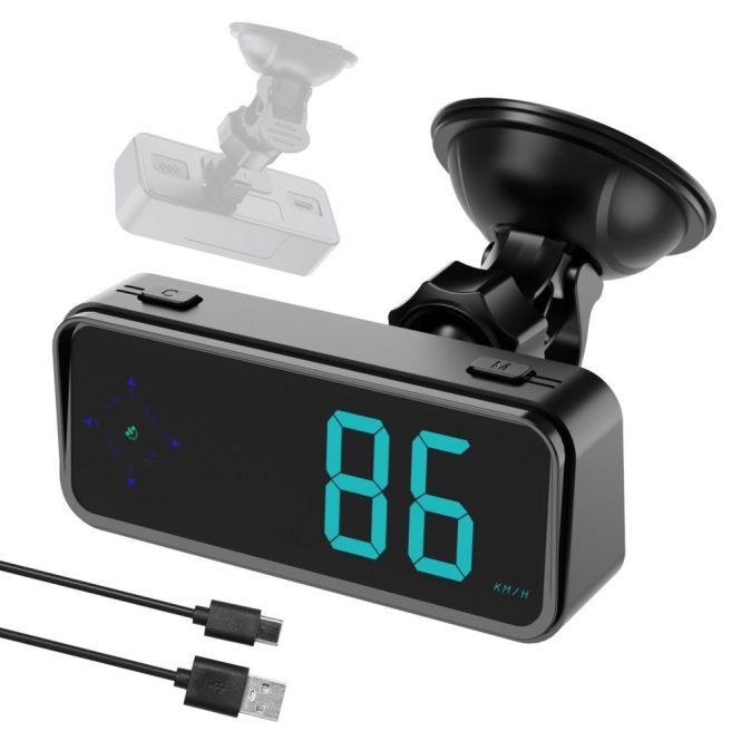 Other Car Gadgets | Car Headup Display GPS Digital Speedometer KM/H MPH Switchable Black Car Electronics Black