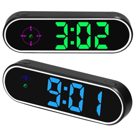 Other Car Gadgets | Car Headup Display GPS Digital Speedometer with Colorful LED Display Clock & Compass Function Overspeed Alarm for Car Truck SUV RV Black Car Electronics Black