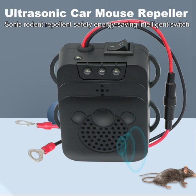 Other Car Gadgets | Car Rat Bat Repeller Electronic Ultrasonic Car Mouse Repeller Over-voltage Protection High Temperature Resistant Flame Retardant Car Electronics Other Car Gadgets