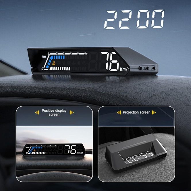 Other Car Gadgets | Car Speedometer Digital Display Black Car Electronics Black