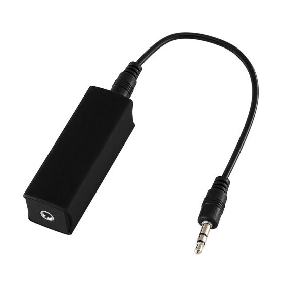 Other Car Gadgets | Ground Loop Noise Isolator Eliminating Audio Noise Effectively for Car Audio System Home Speaker with 3.5mm Audio Cable Black Car Electronics Black