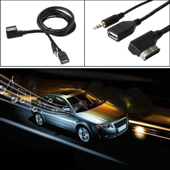 Other Car Gadgets | KKmoon MP3 Cable Black Car Electronics Black