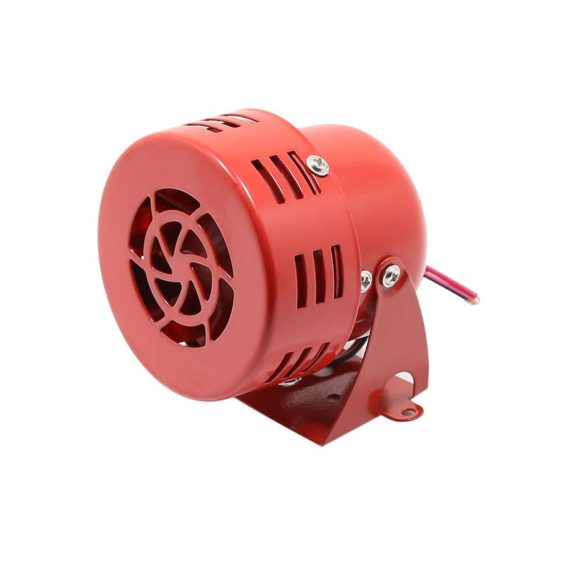 Other Car Gadgets | Loud Sound Horn 12V 105dB Electric Car Driven Brake Motor Air Raid Siren Horn Alarm Loud 50s Red for Car Truck Motorcycle Red Car Electronics Other Car Gadgets