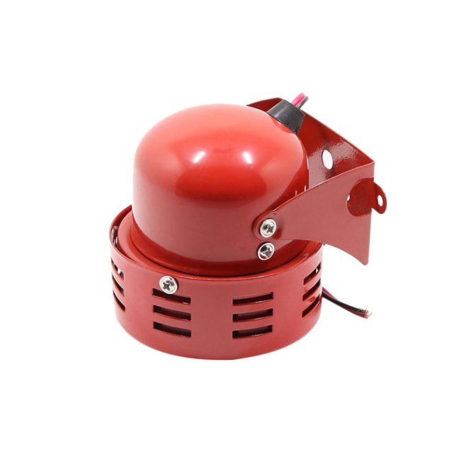 Other Car Gadgets | Loud Sound Horn 12V 105dB Electric Car Driven Brake Motor Air Raid Siren Horn Alarm Loud 50s Red for Car Truck Motorcycle Red Car Electronics Other Car Gadgets