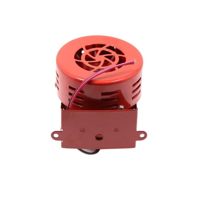 Other Car Gadgets | Loud Sound Horn 12V 105dB Electric Car Driven Brake Motor Air Raid Siren Horn Alarm Loud 50s Red for Car Truck Motorcycle Red Car Electronics Other Car Gadgets