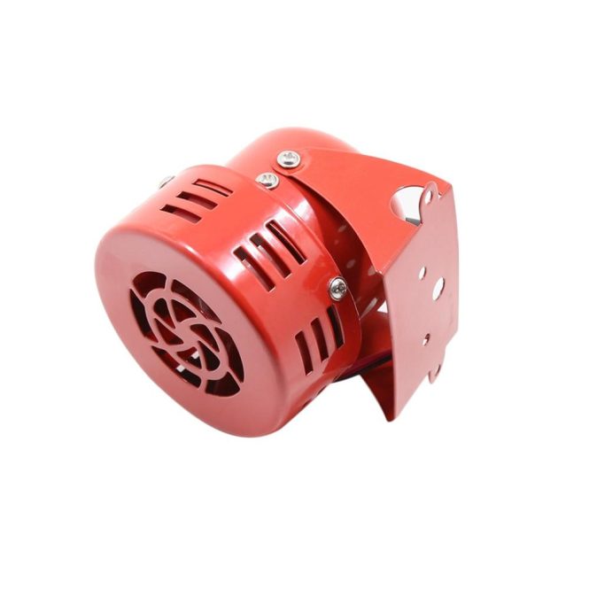 Other Car Gadgets | Loud Sound Horn 12V 105dB Electric Car Driven Brake Motor Air Raid Siren Horn Alarm Loud 50s Red for Car Truck Motorcycle Red Car Electronics Other Car Gadgets