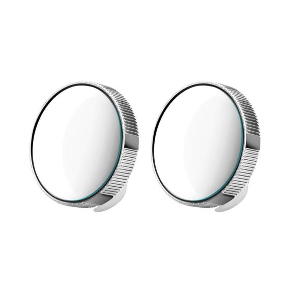 Other Decorations | 2pcs Blind Spot Mirrors Frameless Convex Rear View Mirrors 360 Degree Adjustable Wide Angle for Car SUV Truck Silver Car Decorations Other Decorations