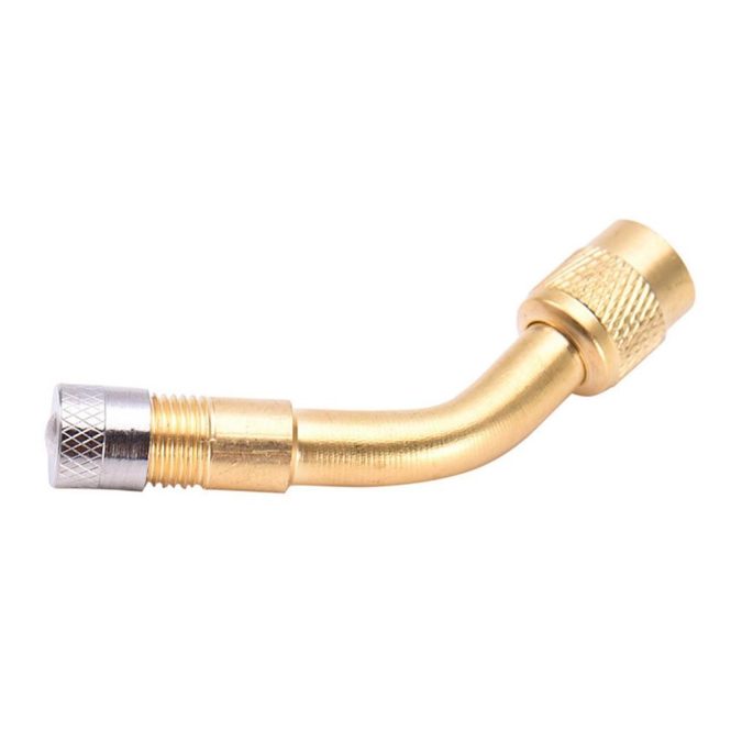 Other Decorations | 45 Degree Brass Air Tyre Valve Schrader Valve Stem with Extension Adapter for Car Truck Motorcycle 135 Car Decorations Other Decorations