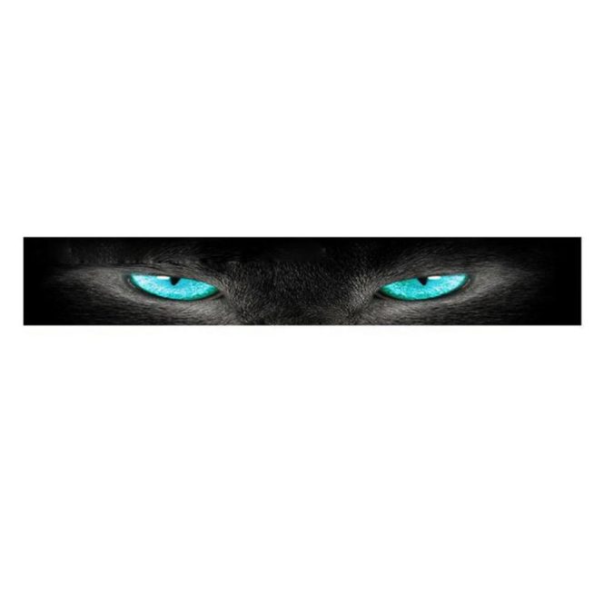 Other Decorations | Car Front Windshield Sticker, Rear Block Sunshade Sticker Decoration 3D Stereoscopic Cat Eye Car Sticker Car Decoration Stickers Car Decorations Other Decorations