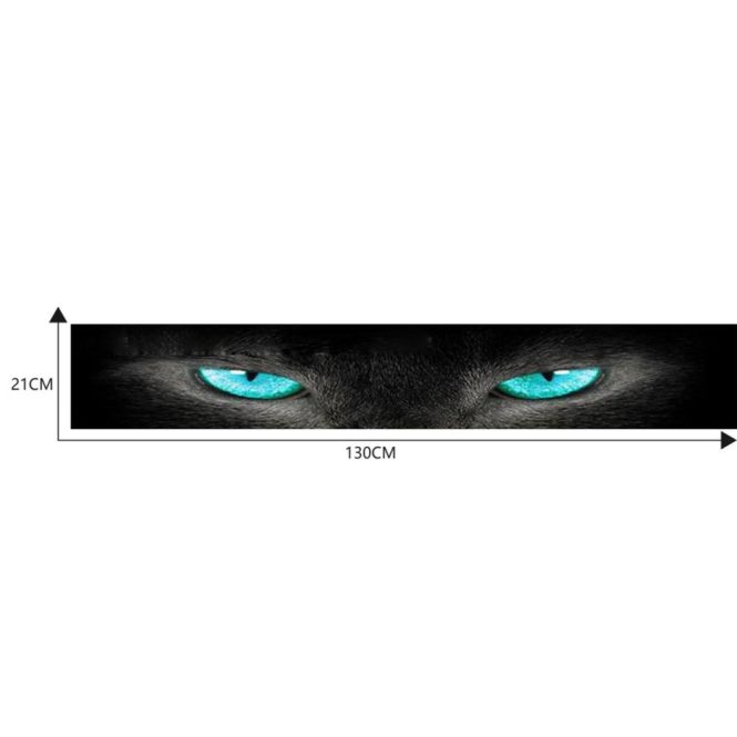 Other Decorations | Car Front Windshield Sticker, Rear Block Sunshade Sticker Decoration 3D Stereoscopic Cat Eye Car Sticker Car Decoration Stickers Car Decorations Other Decorations