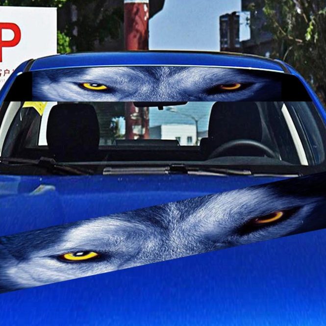 Other Decorations | Car Front Windshield Sticker, Rear Block Sunshade Sticker Decoration 3D Stereoscopic Cat Eye Car Sticker Car Decoration Stickers Car Decorations Other Decorations